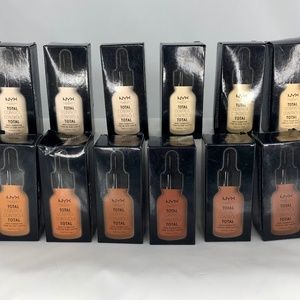 NYX Total Control Drop Foundation Bundle (12 total, 1 ea.)
